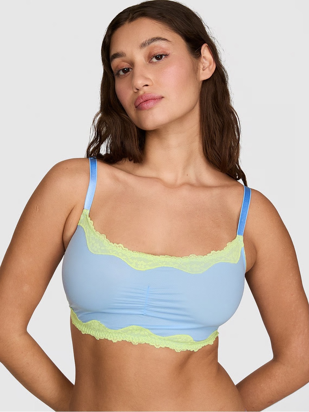 PINK Wink Unlined Scoop Bralette